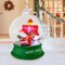 Costway 4 FT Christmas Inflatable Santa Snow Globe Light Up Crystal Ball with Snowman